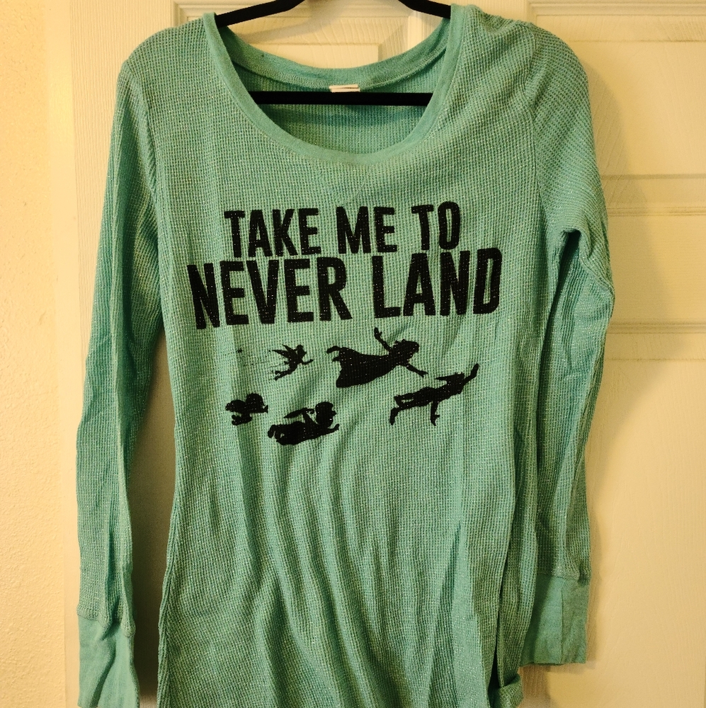 Long sleeved waffle T